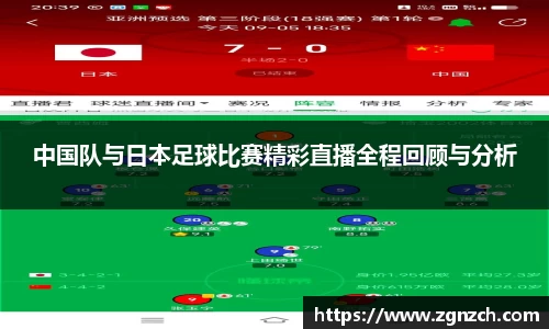 中国队与日本足球比赛精彩直播全程回顾与分析