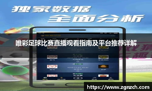 唯彩足球比赛直播观看指南及平台推荐详解